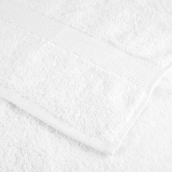 vidaXL Premium-Waschlappen SOLUND 50 Stk Weiß 15x21cm 600 g/m²