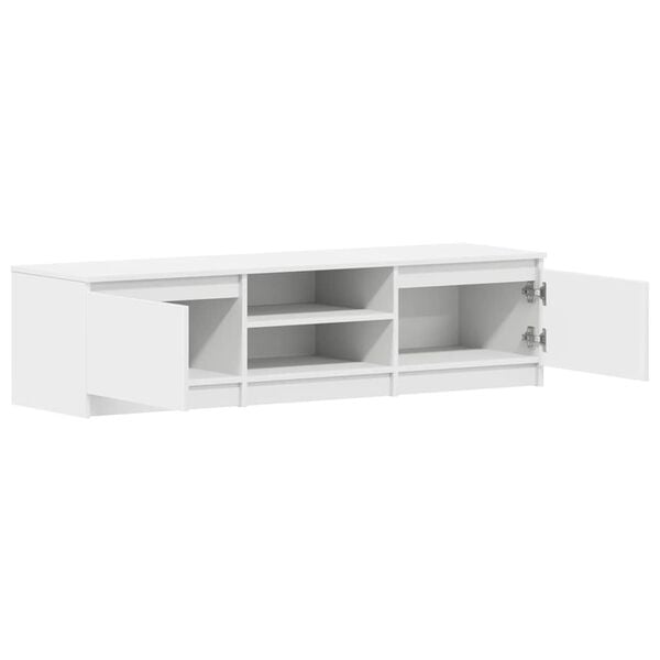 vidaXL TV-Schrank Weiß 140×40×35,5 cm Holzwerkstoff