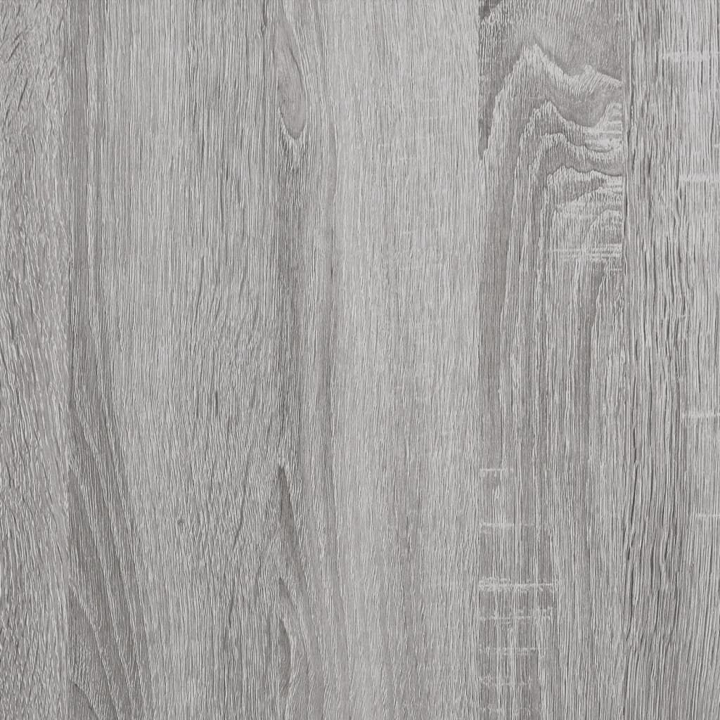 vidaXL Aquariumständer Grau Sonoma 60,5x36x72,5 cm Holzwerkstoff