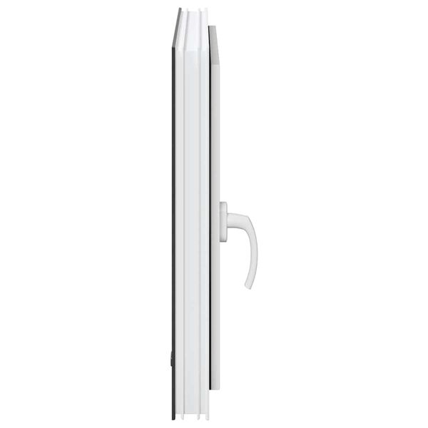 vidaXL Kellerfenster "RISOR" 50x50 cm Drehkipp DIN Rechts Anthrazit