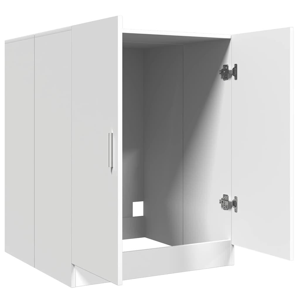 vidaXL Waschmaschinenschrank Weiß 71x71,5x91,5 cm