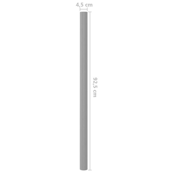 vidaXL Schaumstoffhüllen für Trampolinstangen 12 Stk. 92,5 cm Grau