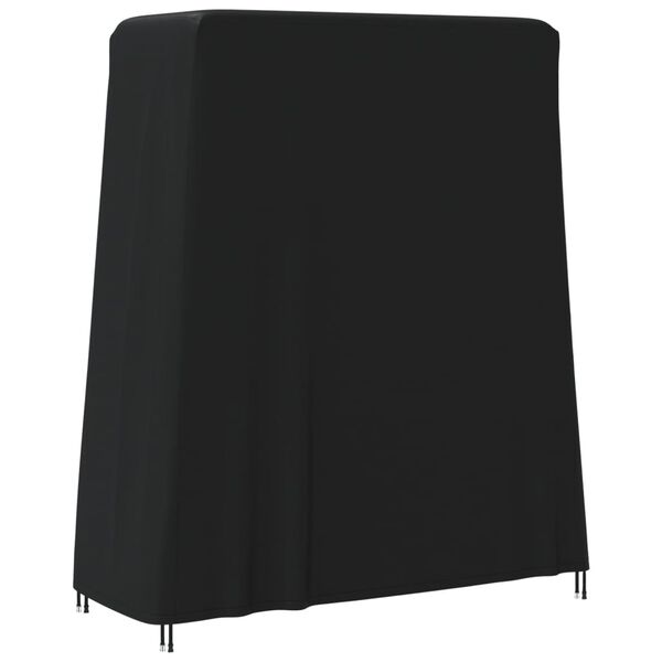 vidaXL Abdeckung für Tischtennisplatte Schwarz 165x70x185 cm Oxford