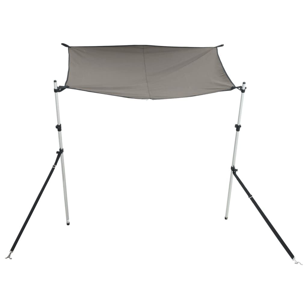 vidaXL T-Top-Beschattungsverlängerung Anthrazit 170x170x(113-182,5) cm
