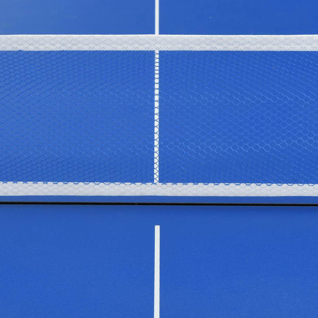 vidaXL Tischtennisplatte mit Netz 5 Fuß 152×76×66 cm Blau