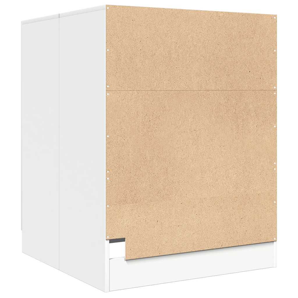 vidaXL Waschmaschinenschrank Weiß 71x71,5x91,5 cm