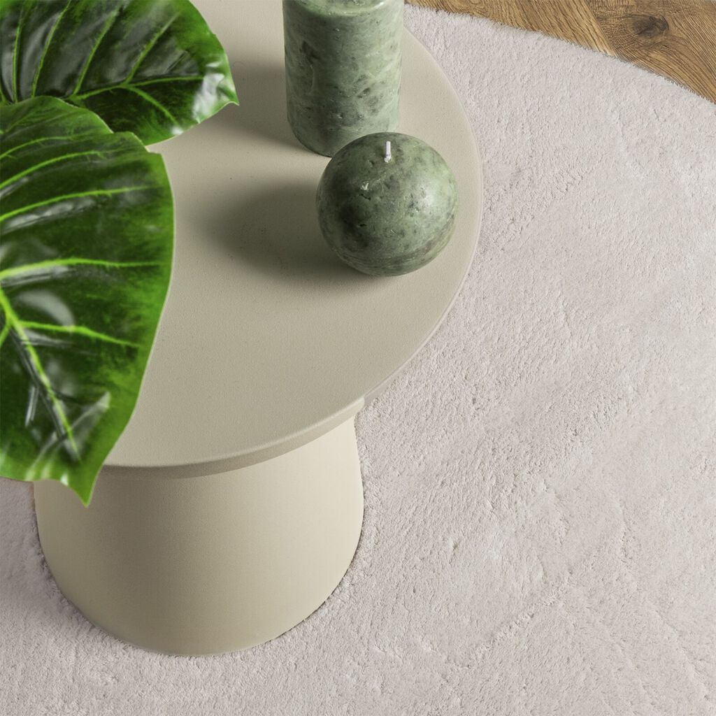 vidaXL Teppich 'HUARTE'Kurzflor Weich und Waschbar Sand 80x150 cm