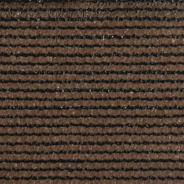 vidaXL Sonnensegel 160 g/m² Braun 2,5x2,5 m HDPE