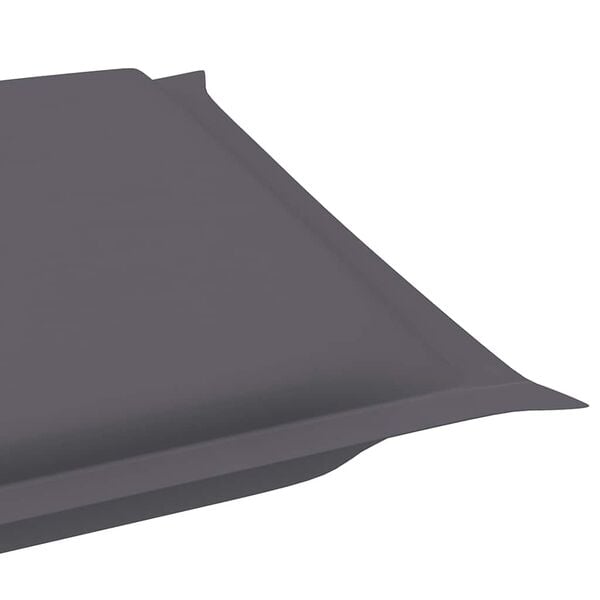 vidaXL Sonnenliegen 2 Stk. mit Tisch und Auflagen Massivholz Akazie