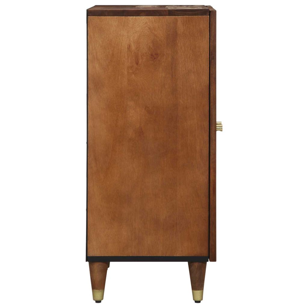 vidaXL Sideboard 60x33x75 cm aus massivem Mango Holz